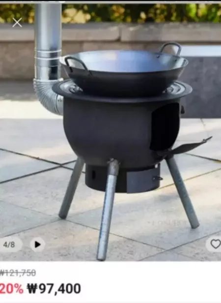 화덕난로 새상품